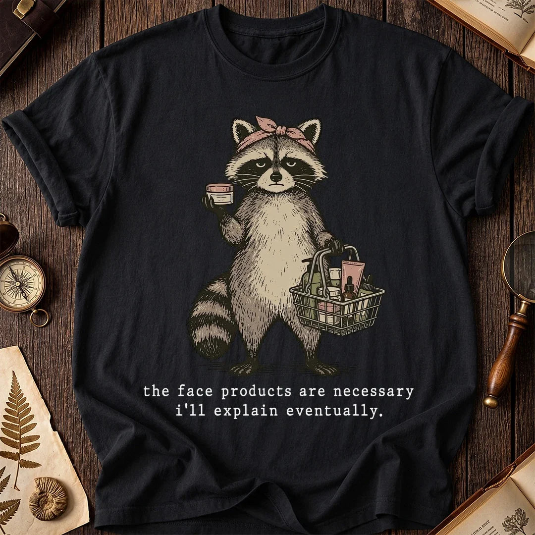 Face Stuff Raccoon T-Shirt product image 2