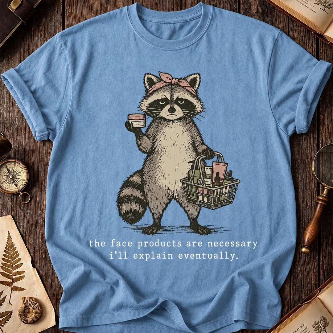 Face Stuff Raccoon T-Shirt product image 4