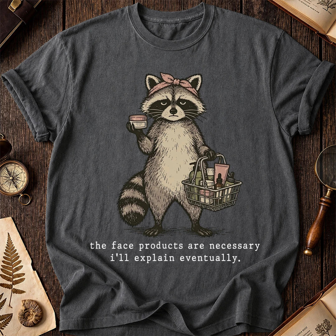 Face Stuff Raccoon T-Shirt product image 6