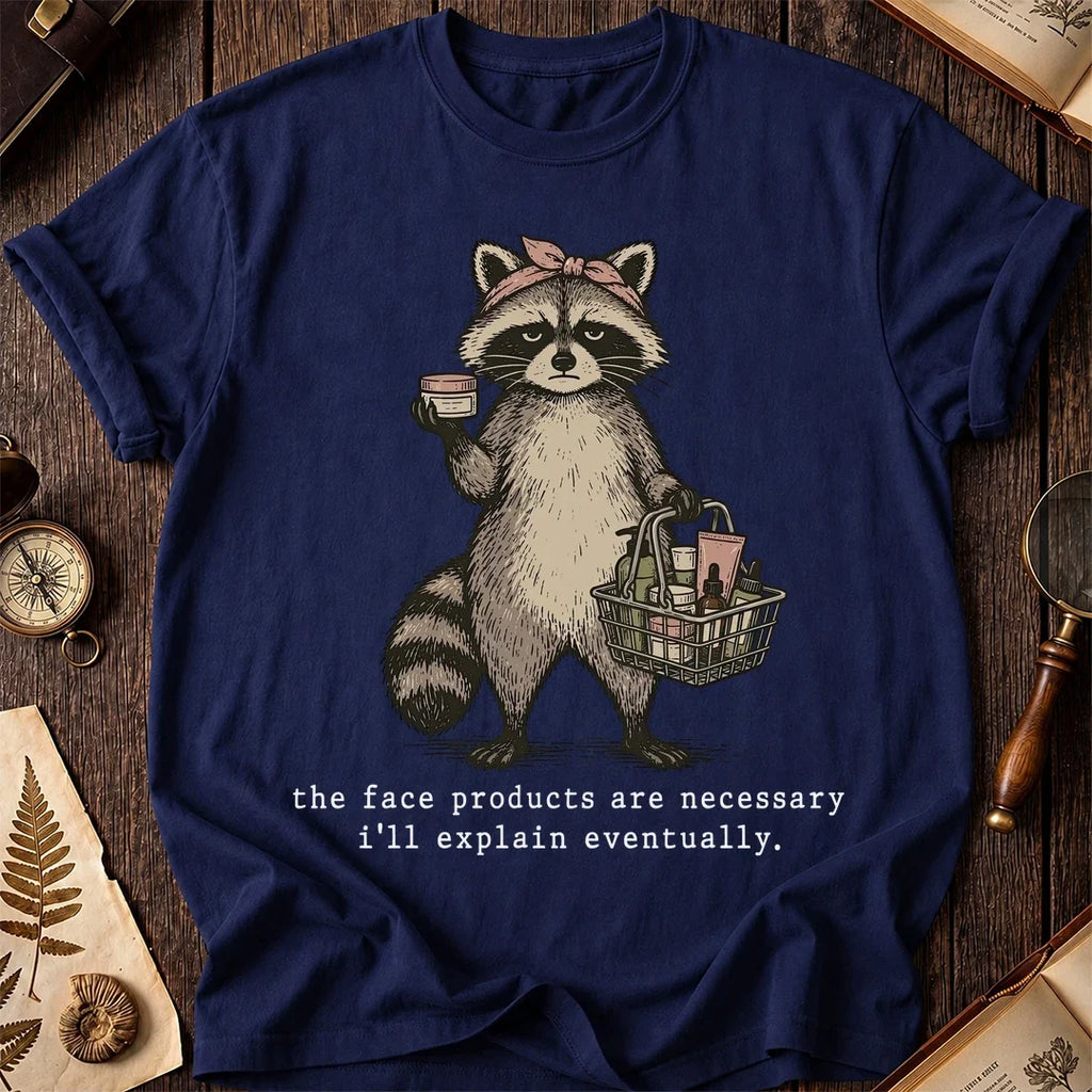 Face Stuff Raccoon T-Shirt product image 7