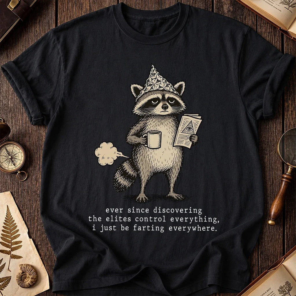 Fart Theory Raccoon T-Shirt product image 2