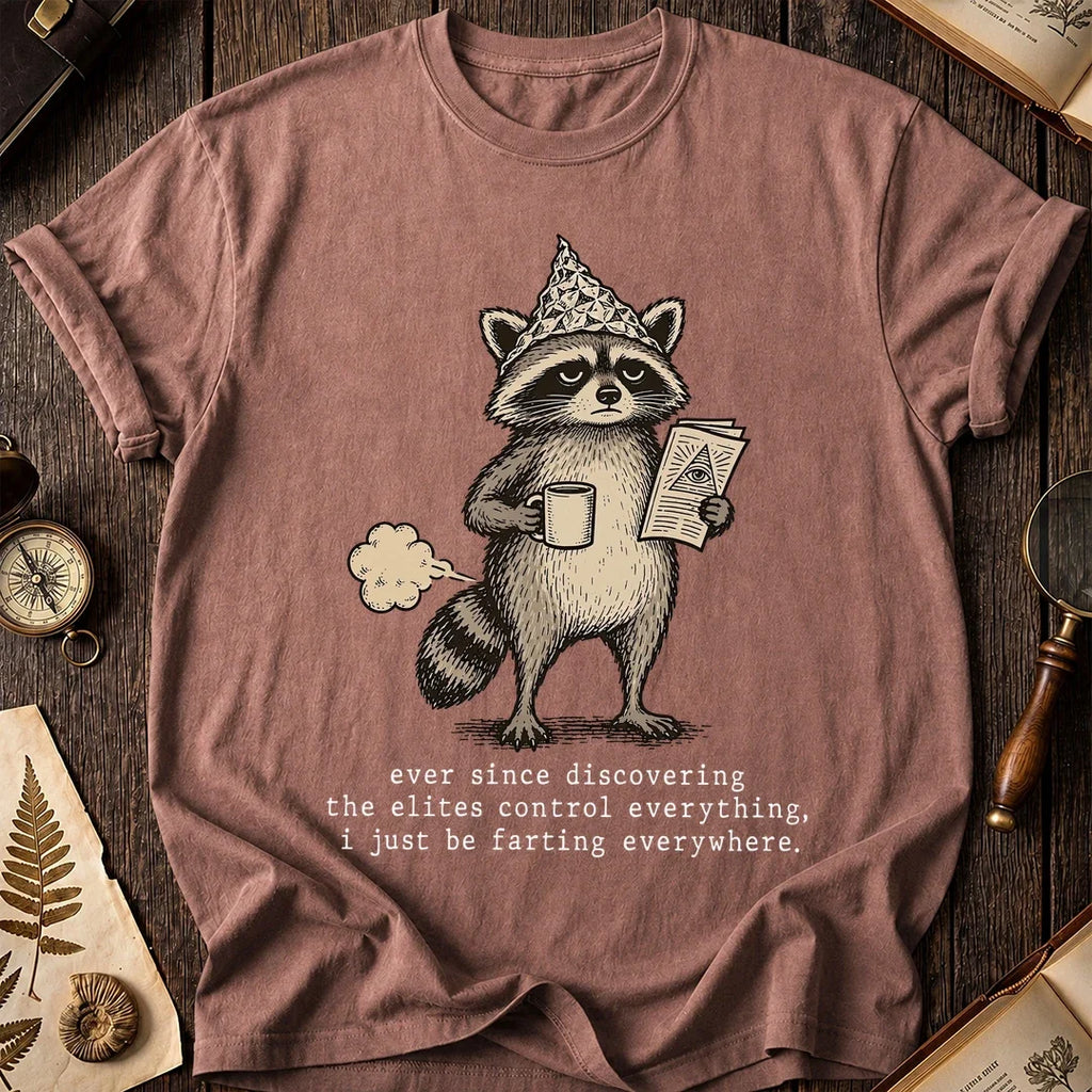 Fart Theory Raccoon T-Shirt product image 8
