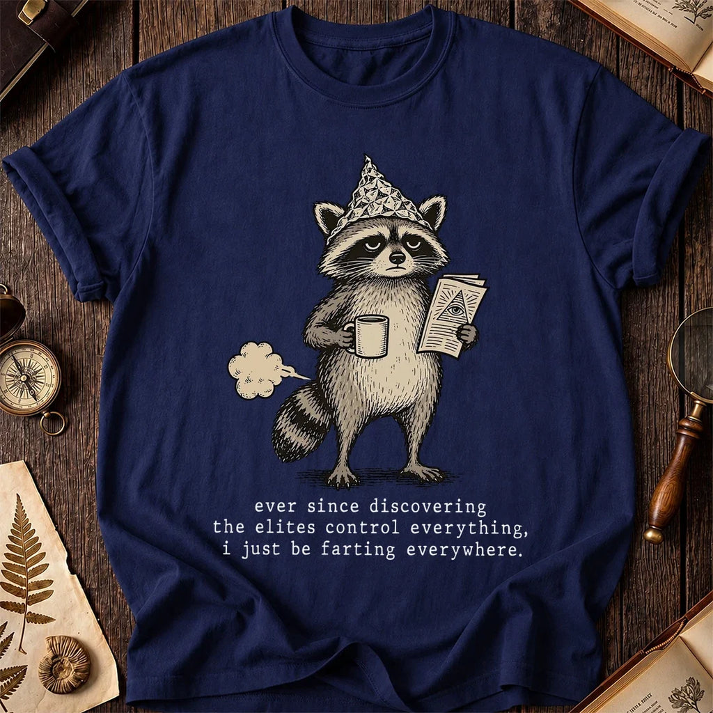 Fart Theory Raccoon T-Shirt product image 7