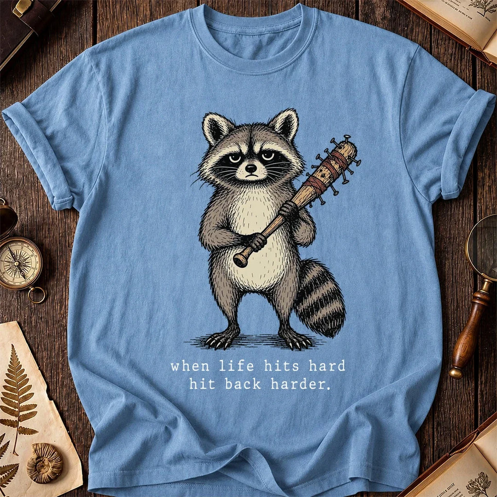Hit Back Raccoon T-Shirt product image 4