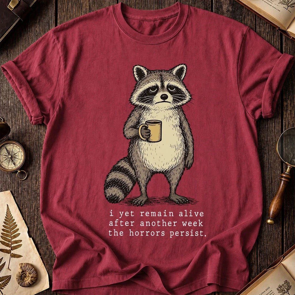 Horrors Raccoon T-Shirt product image 5