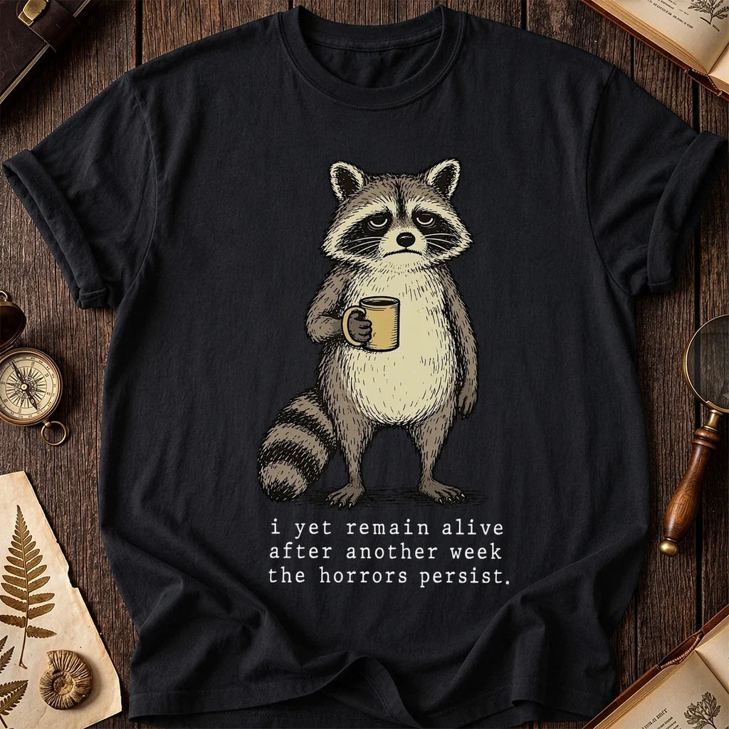Horrors Raccoon T-Shirt product image 2