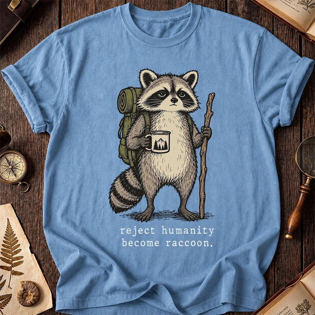 Humanity No Raccoon T-Shirt product image 5