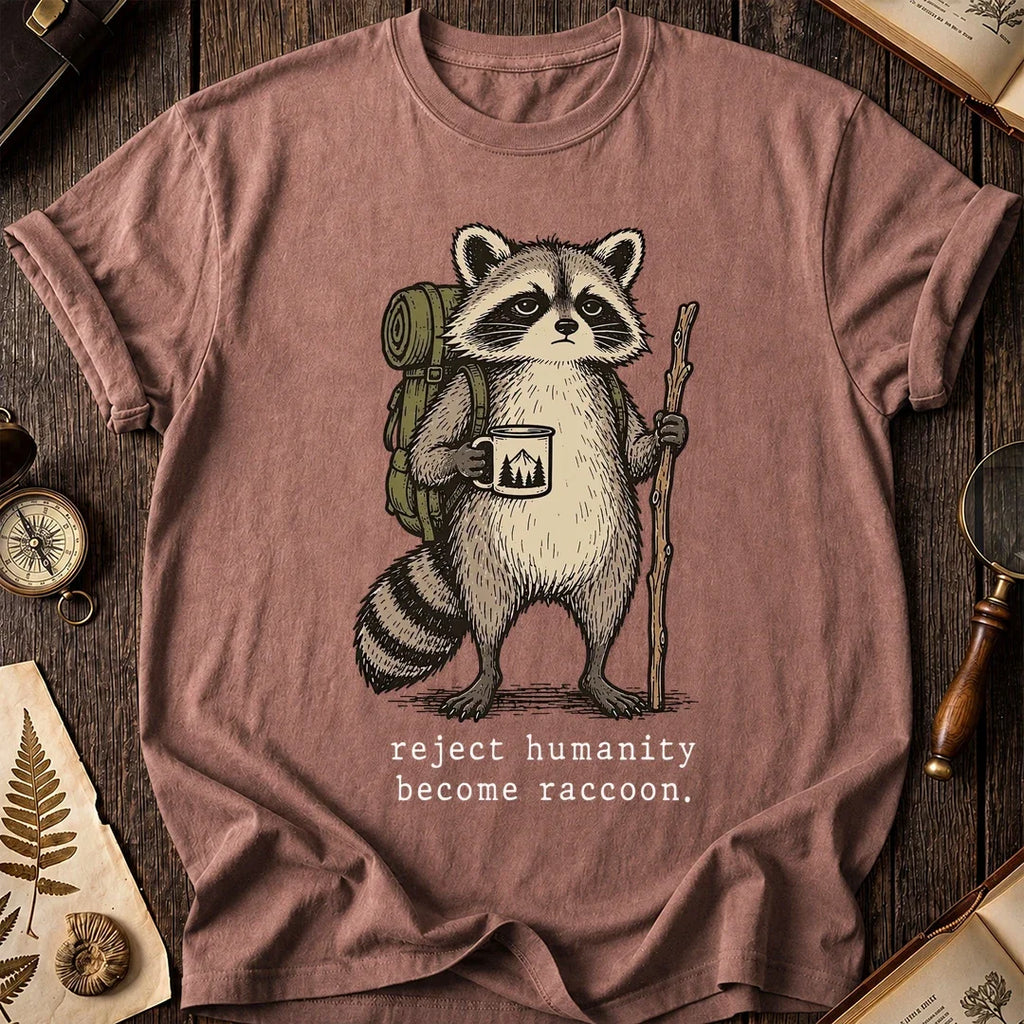 Humanity No Raccoon T-Shirt product image 8