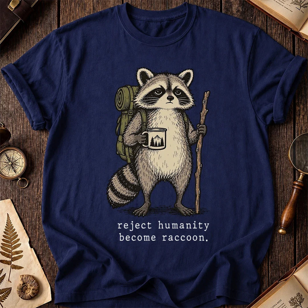 Humanity No Raccoon T-Shirt product image 1