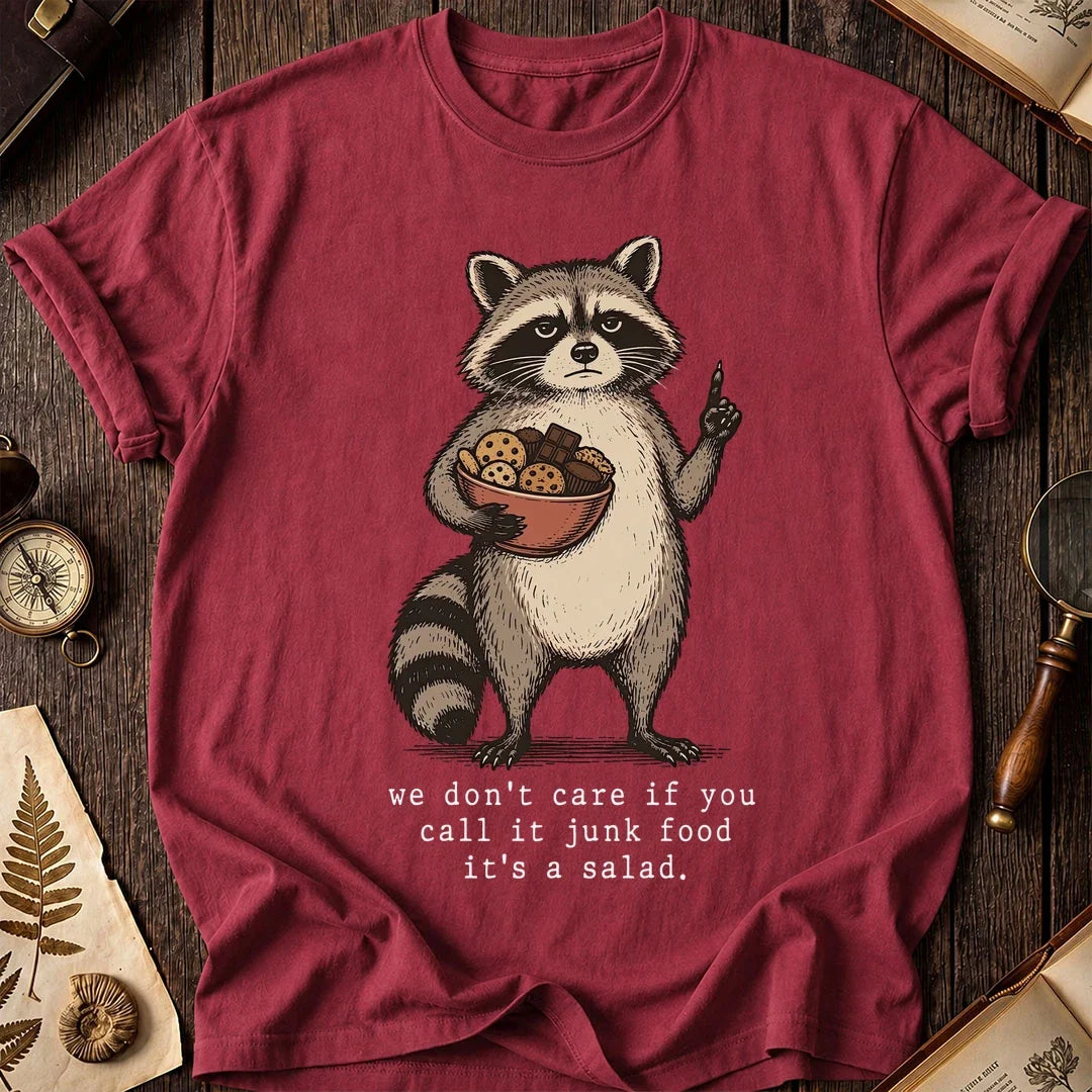 Junk Salad Raccoon T-Shirt product image 5