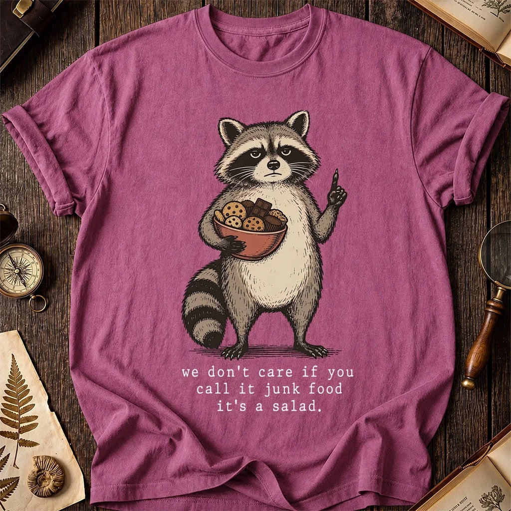 Junk Salad Raccoon T-Shirt product image 3