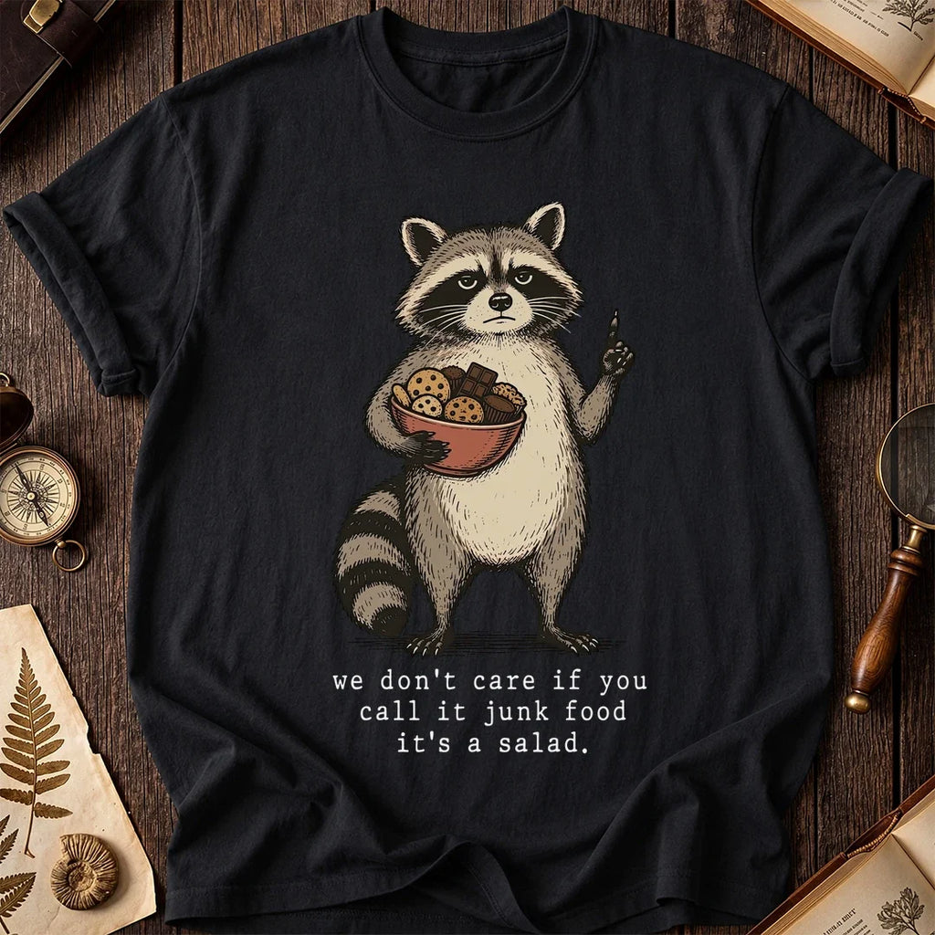 Junk Salad Raccoon T-Shirt product image 2