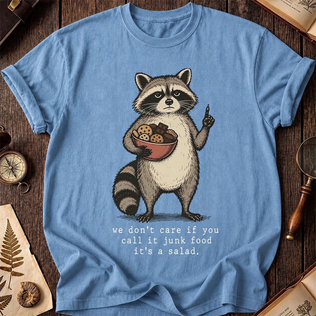 Junk Salad Raccoon T-Shirt product image 4