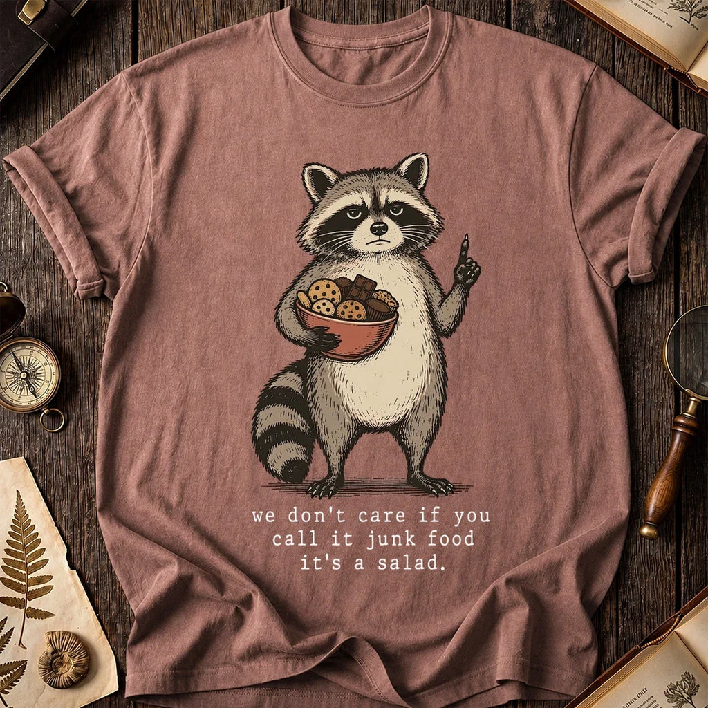 Junk Salad Raccoon T-Shirt product image 8