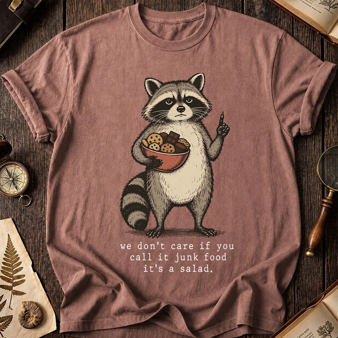 Junk Salad Raccoon T-Shirt product image 8