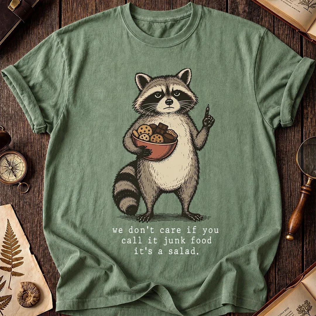 Junk Salad Raccoon T-Shirt product image 1