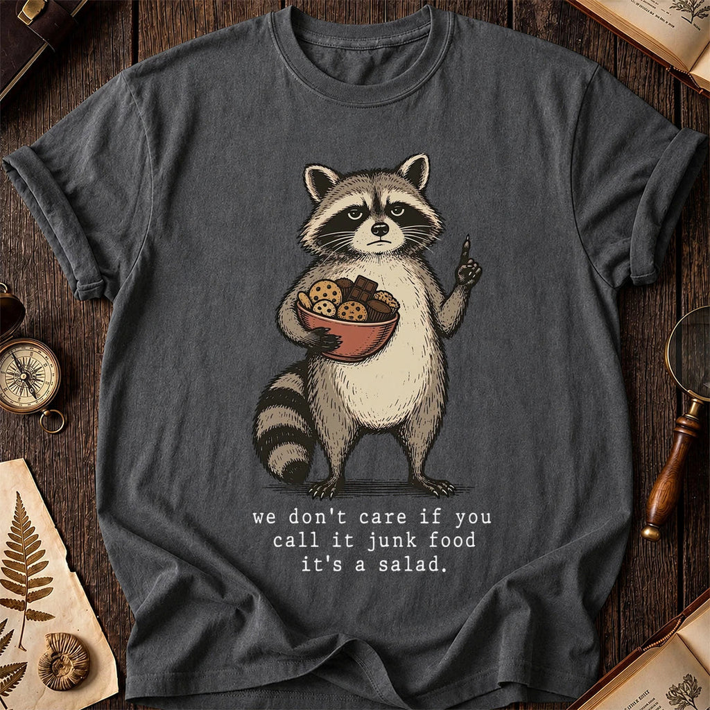 Junk Salad Raccoon T-Shirt product image 6