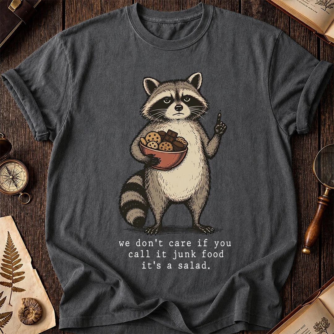 Junk Salad Raccoon T-Shirt product image 6