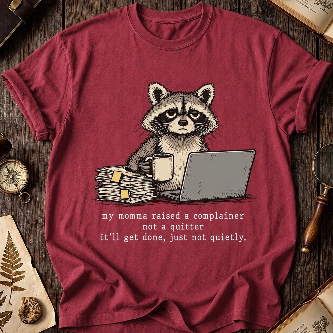 Keeps Going Raccoon T-Shirt product image 5