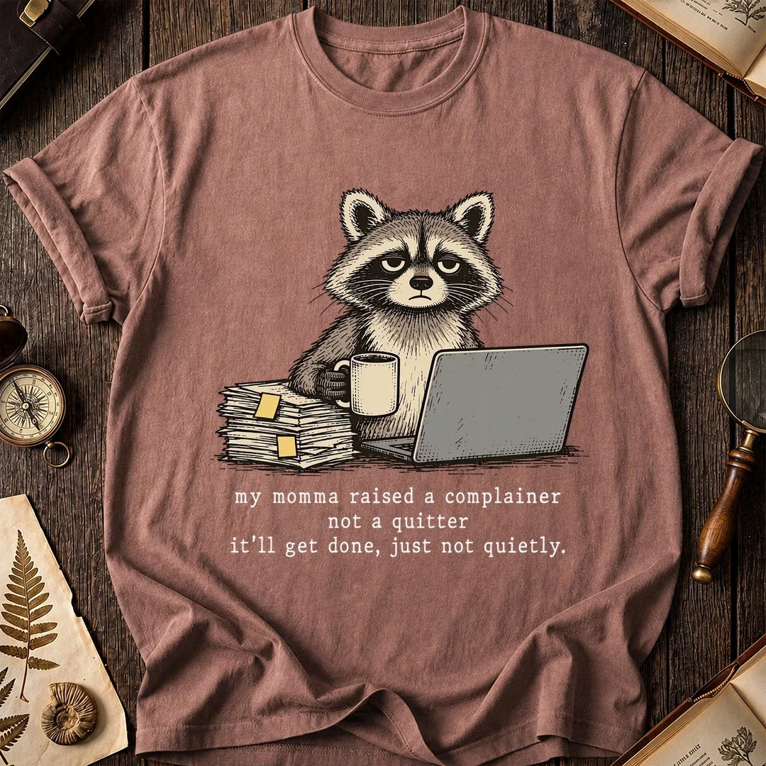 Keeps Going Raccoon T-Shirt product image 8