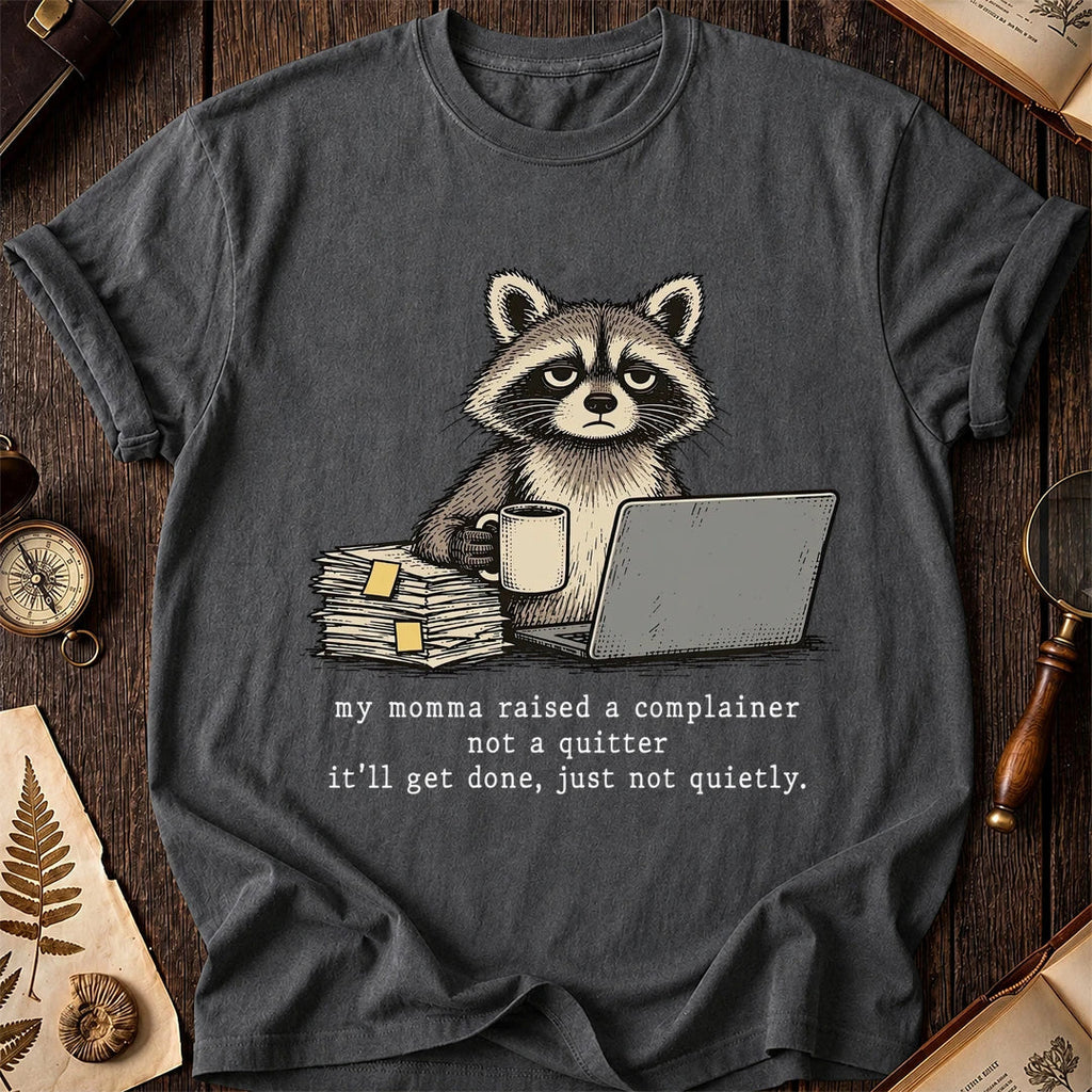 Keeps Going Raccoon T-Shirt product image 6