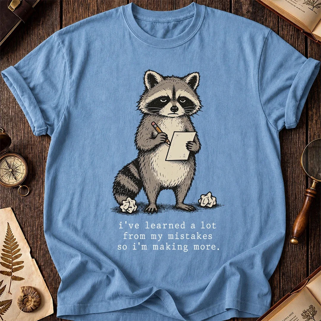 Learn More Raccoon T-Shirt product image 4