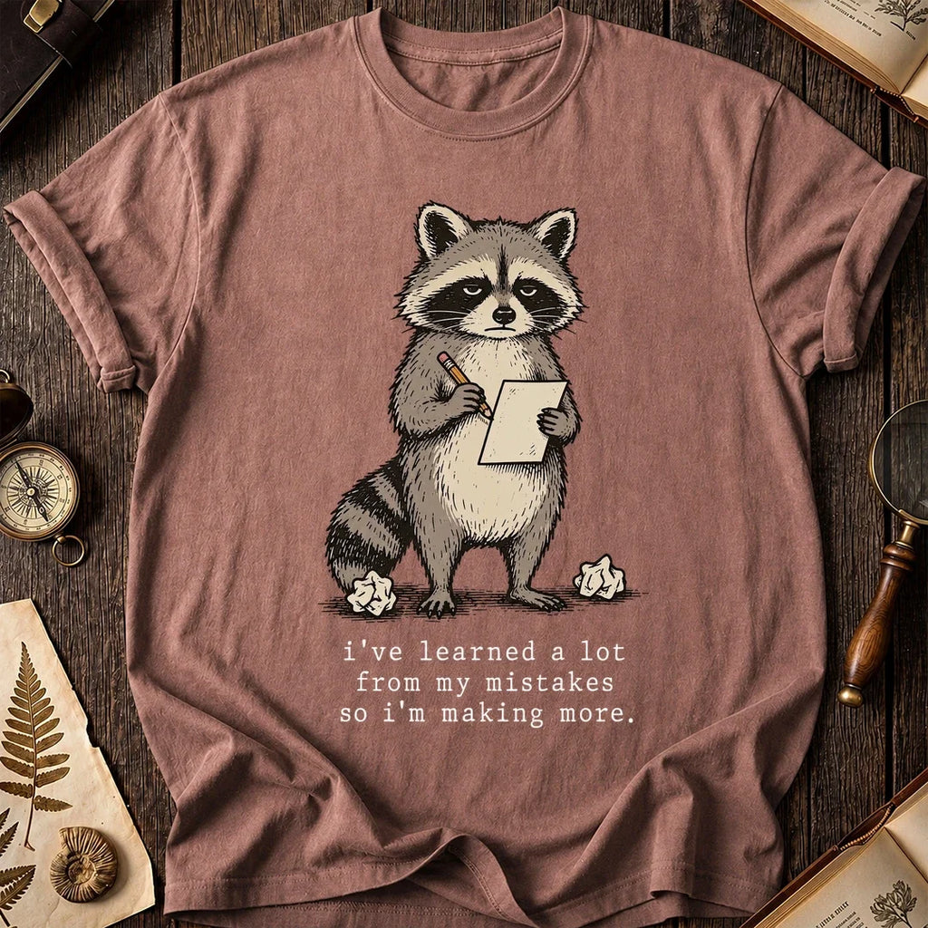 Learn More Raccoon T-Shirt product image 8