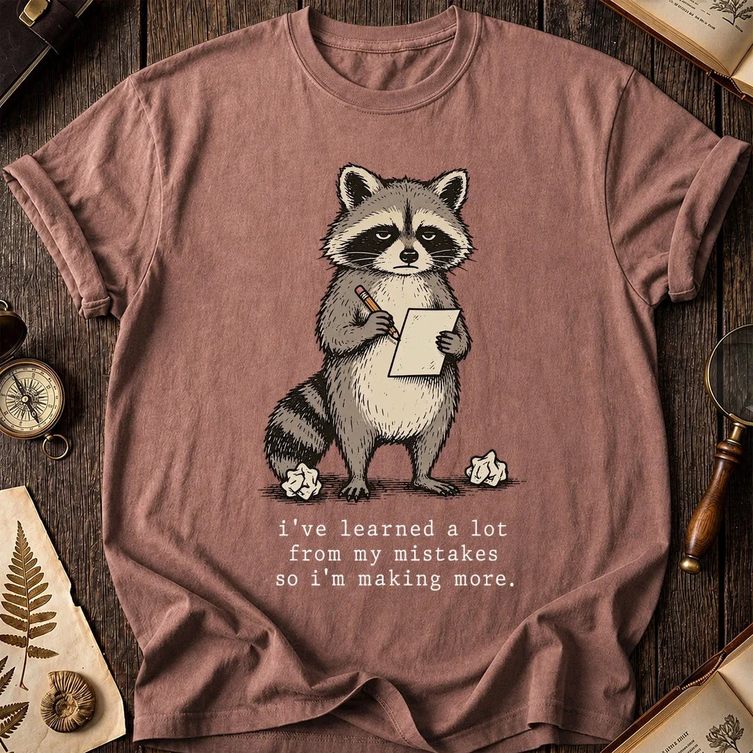 Learn More Raccoon T-Shirt product image 8