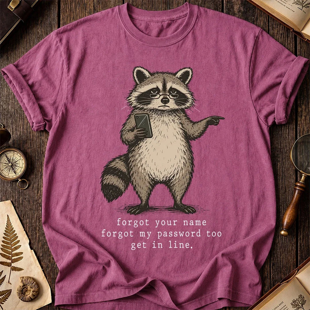 Line Again Raccoon T-Shirt product image 3