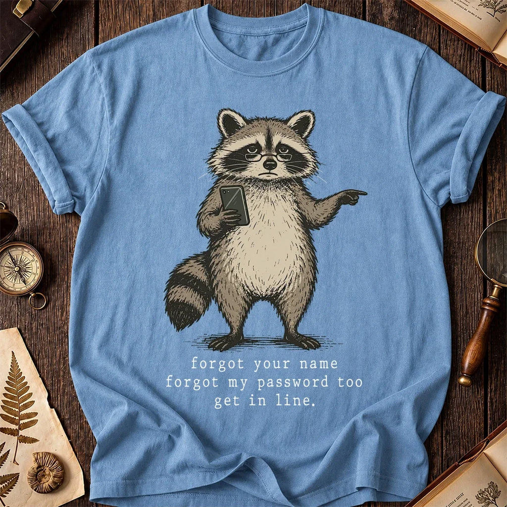 Line Again Raccoon T-Shirt product image 4