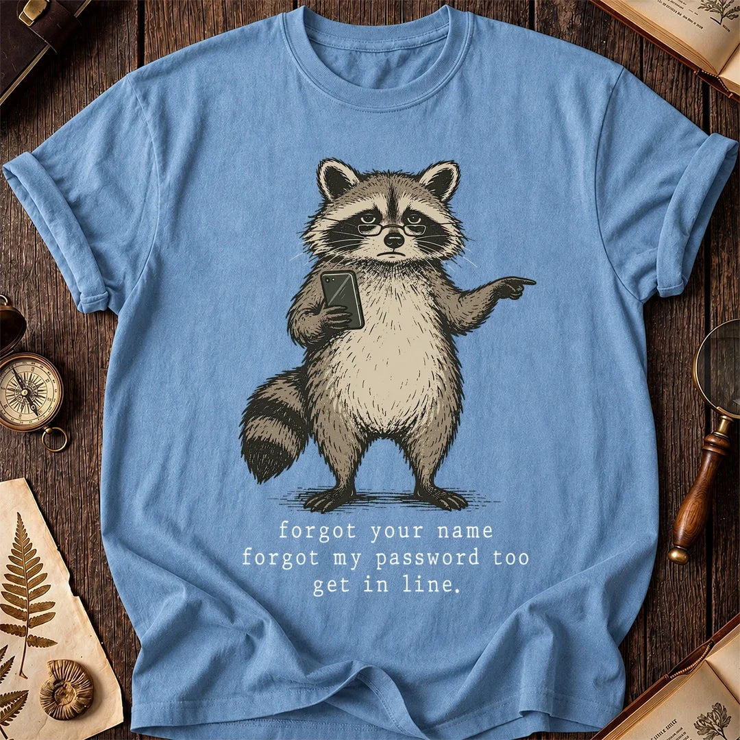Line Again Raccoon T-Shirt product image 4