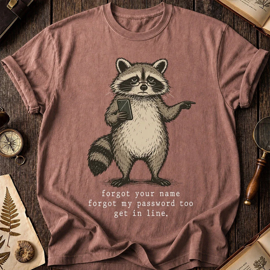 Line Again Raccoon T-Shirt product image 8