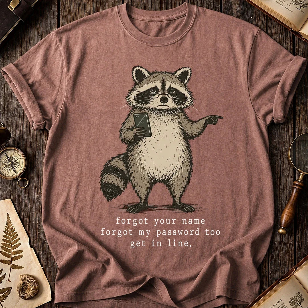 Line Again Raccoon T-Shirt product image 8
