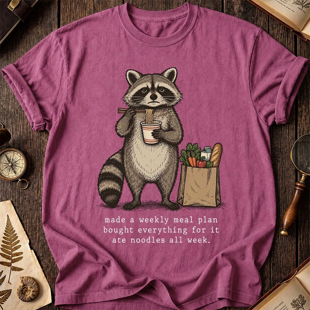 Meal Plan Raccoon T-Shirt product image 3