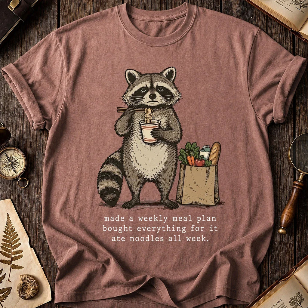 Meal Plan Raccoon T-Shirt product image 8