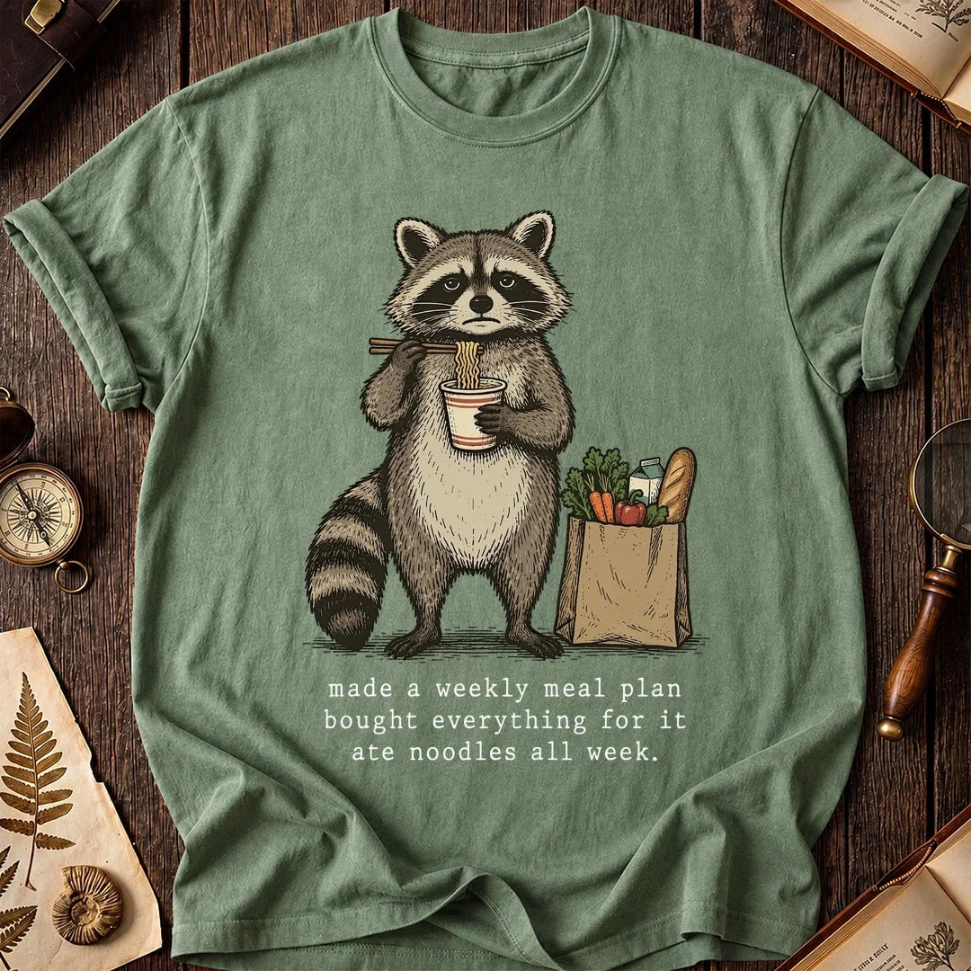 Meal Plan Raccoon T-Shirt product image 1