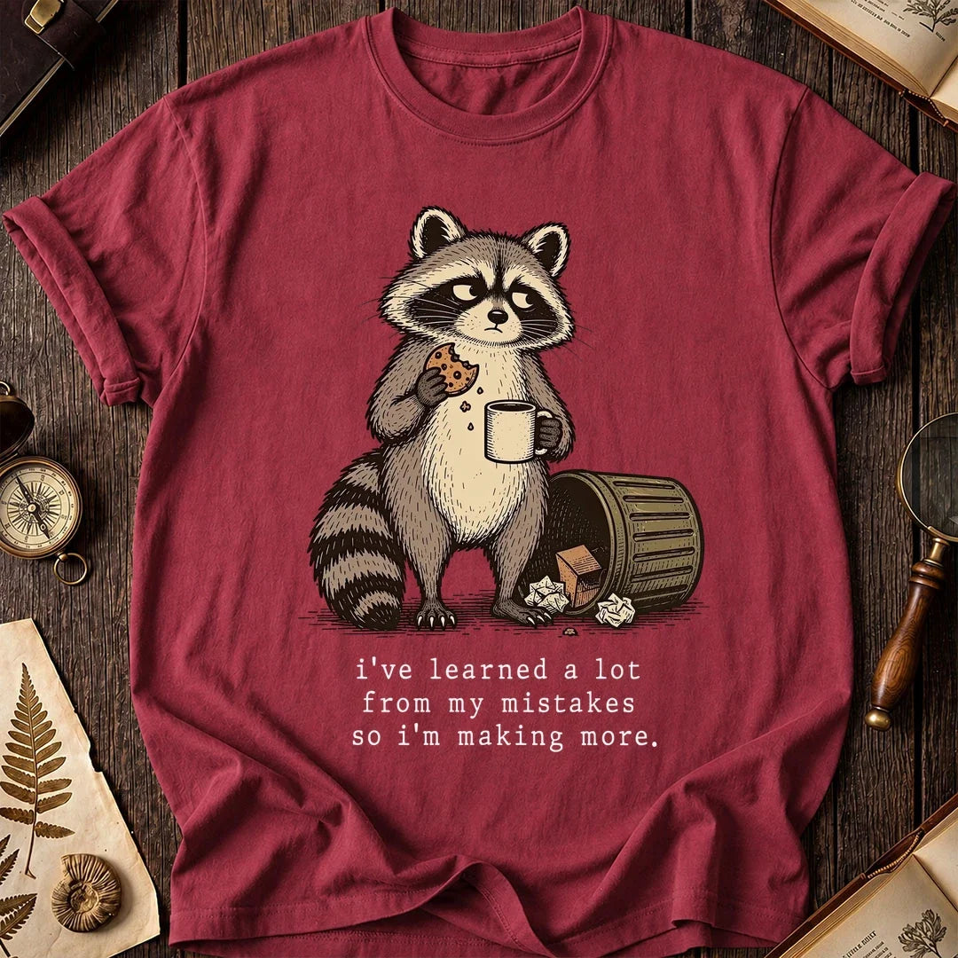 Mistakes Raccoon T-Shirt product image 5