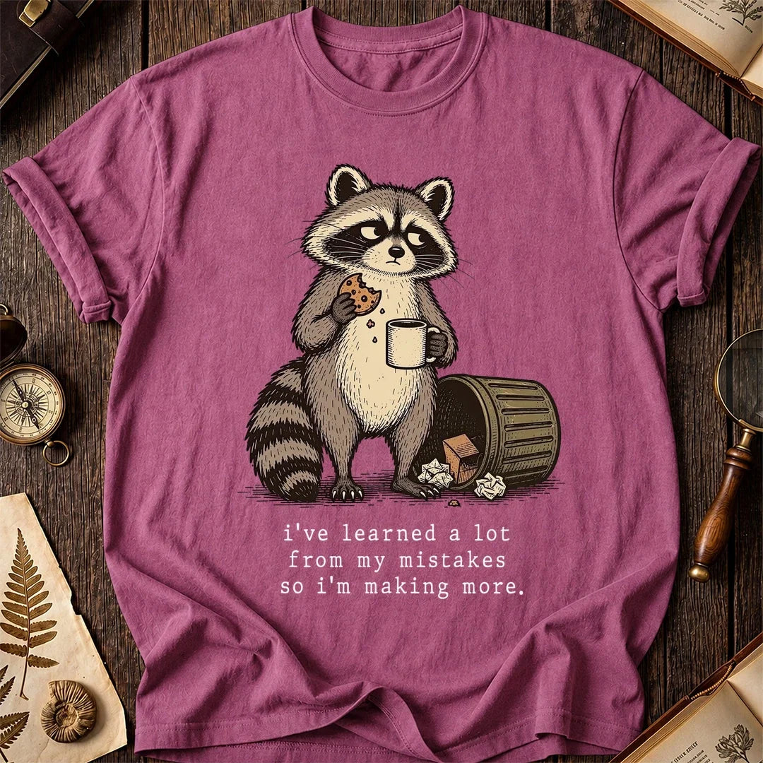 Mistakes Raccoon T-Shirt product image 3
