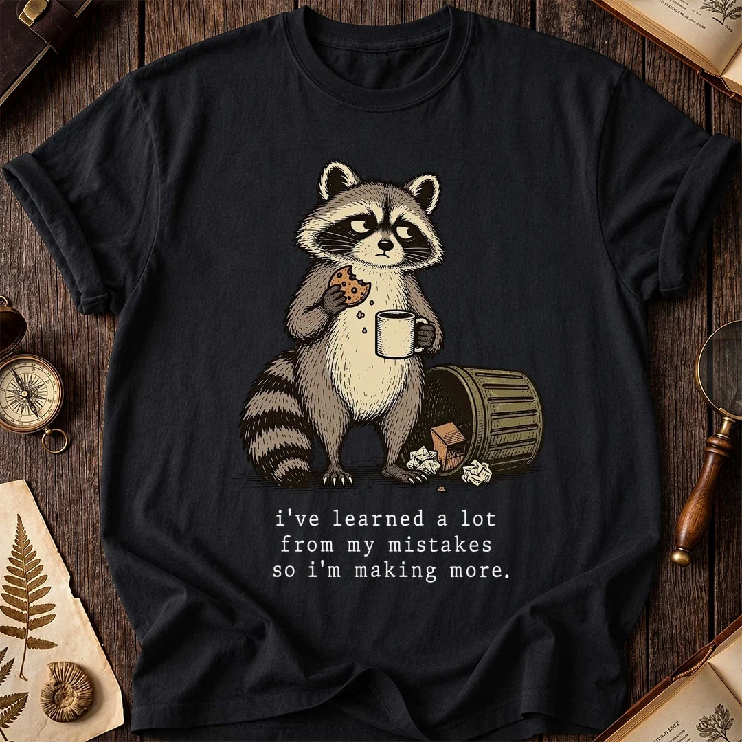 Mistakes Raccoon T-Shirt product image 2