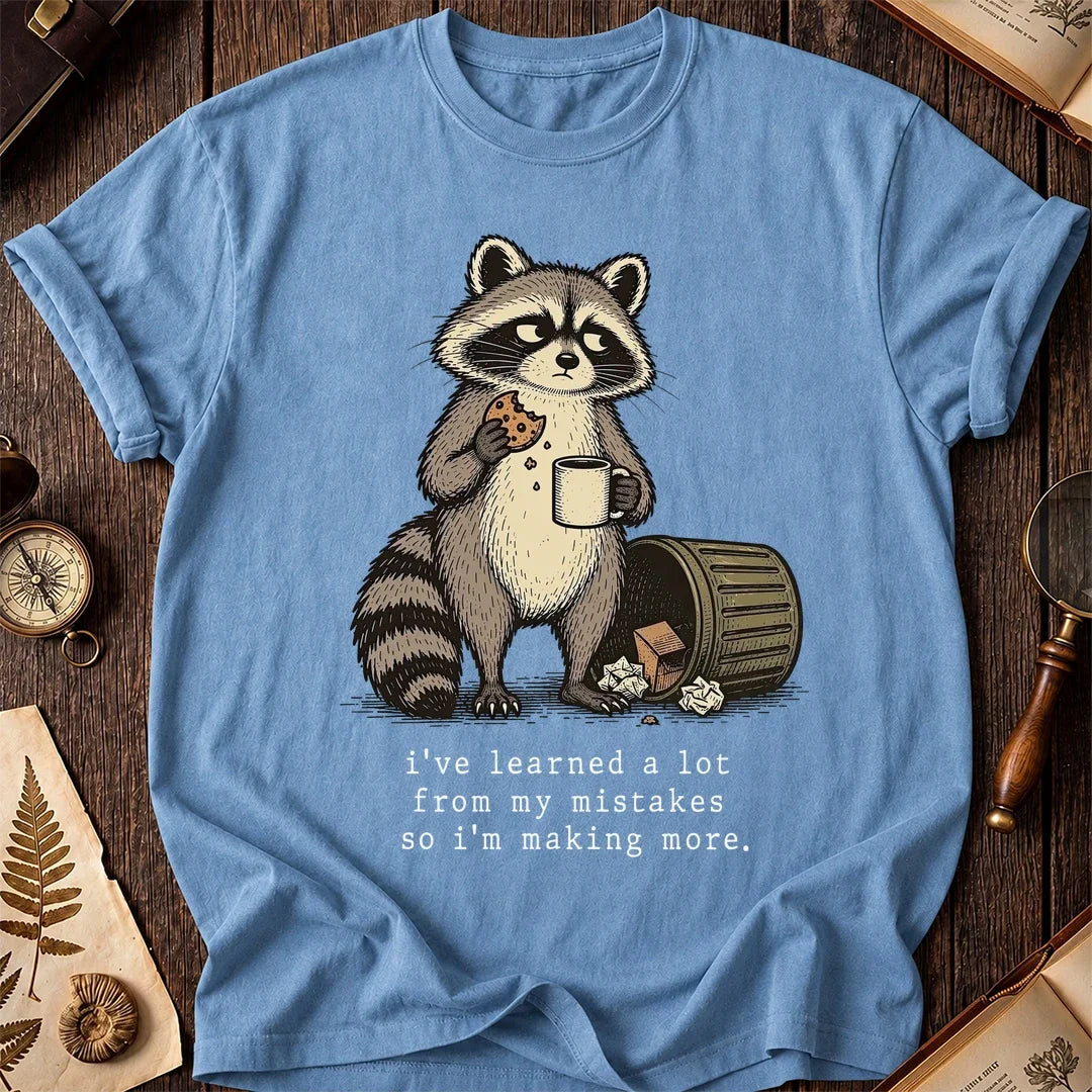 Mistakes Raccoon T-Shirt product image 4