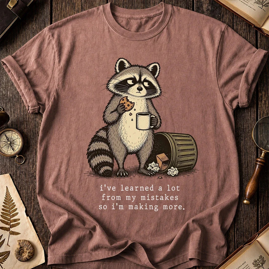 Mistakes Raccoon T-Shirt product image 8