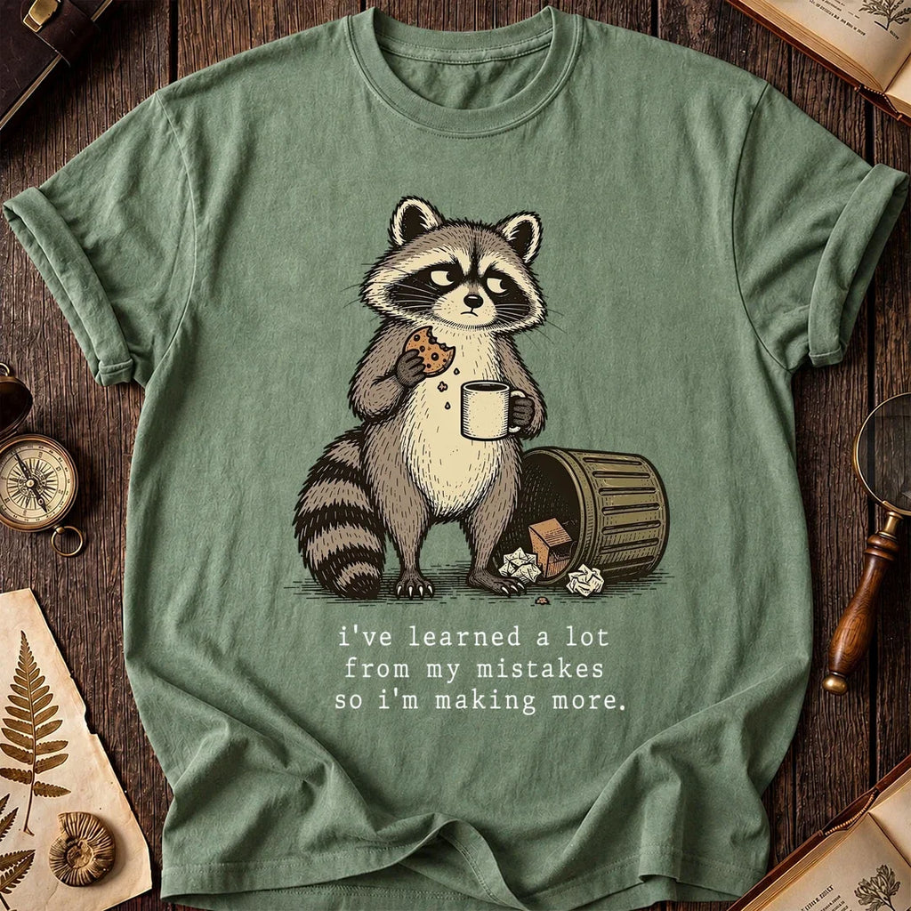 Mistakes Raccoon T-Shirt product image 1