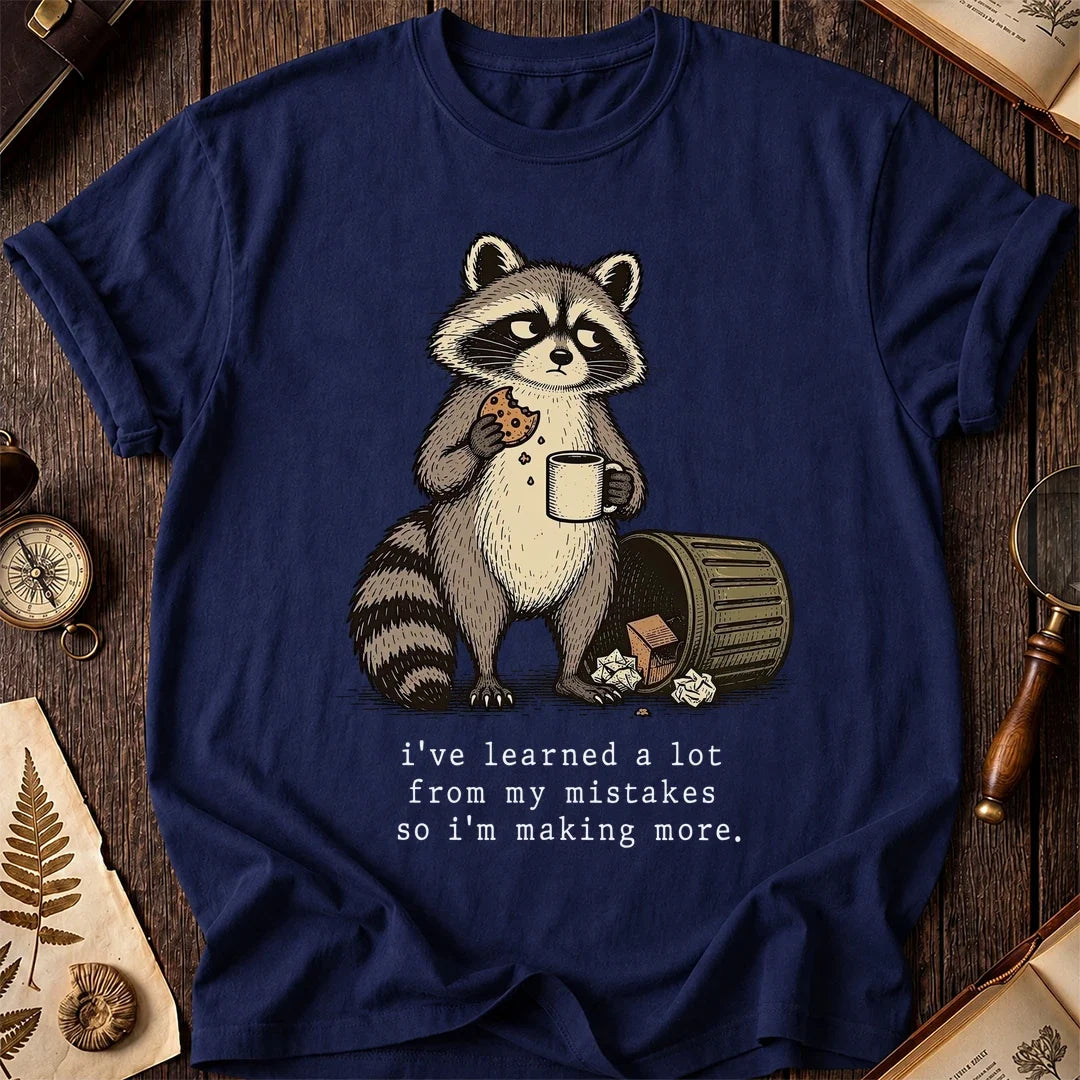 Mistakes Raccoon T-Shirt product image 7