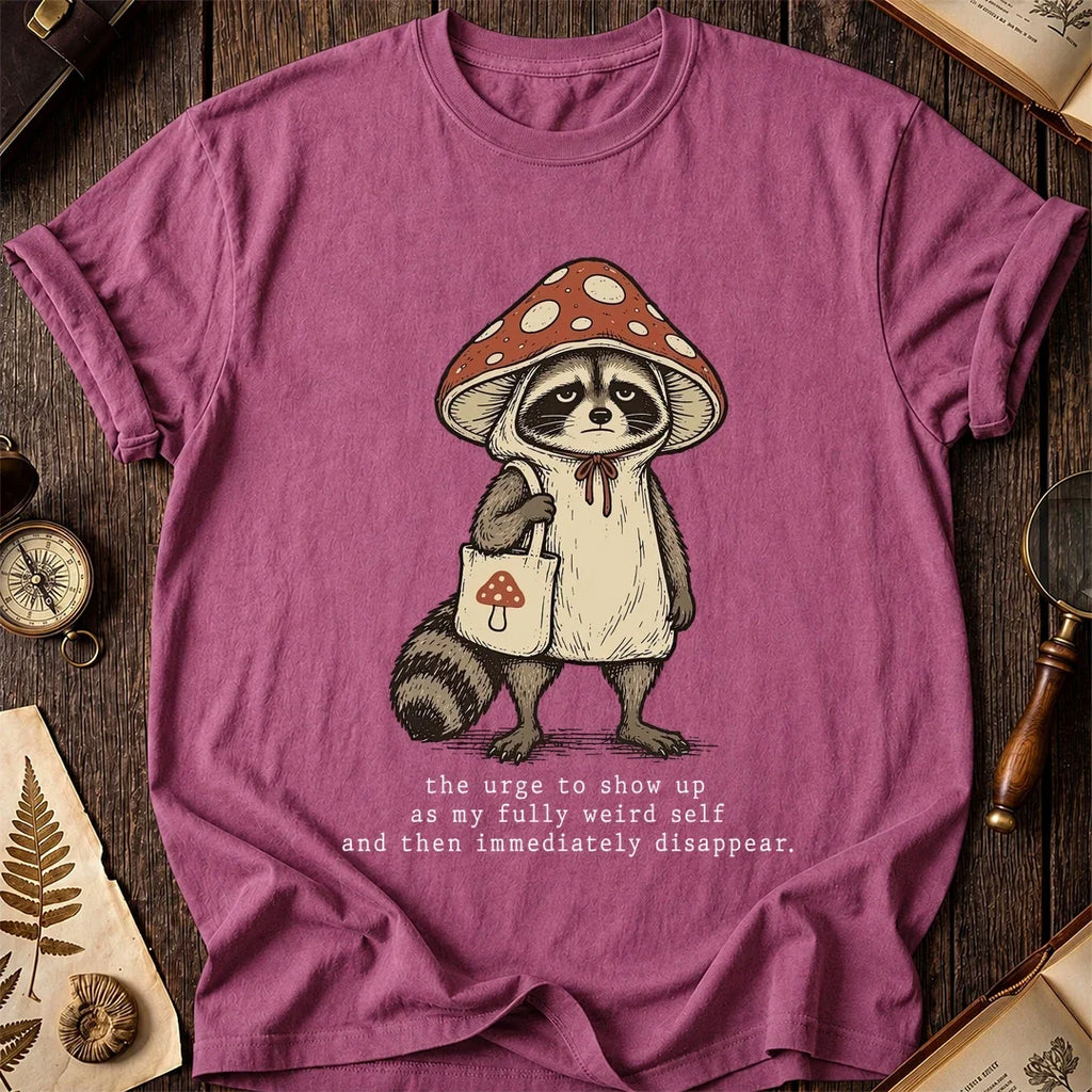 Mushroom Raccoon T-Shirt product image 3