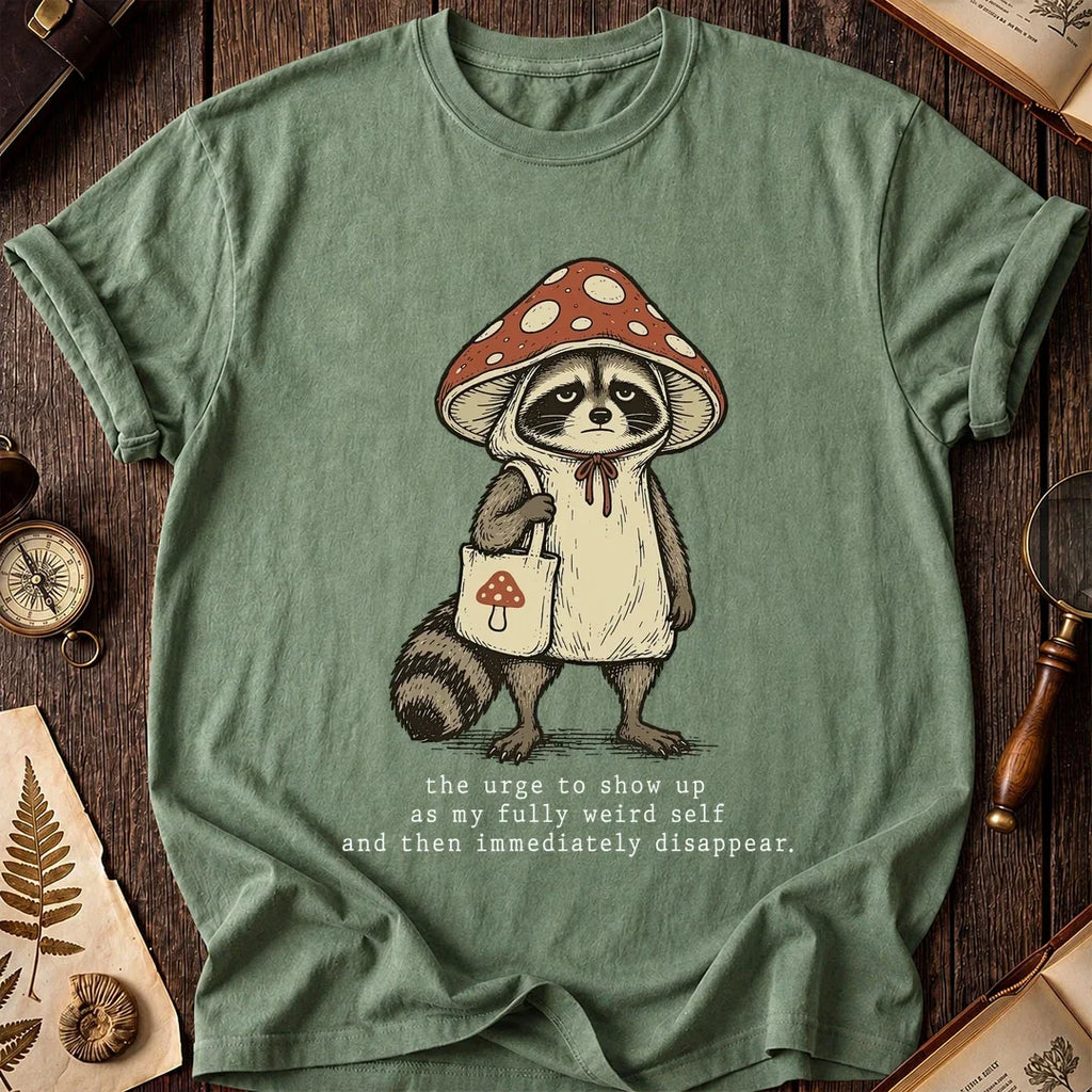 Mushroom Raccoon T-Shirt product image 1