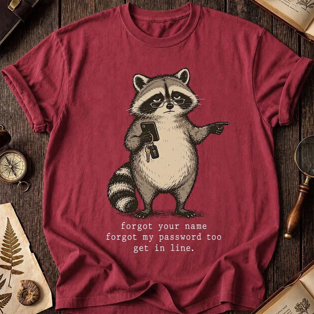 Name Forgot Raccoon T-Shirt product image 5