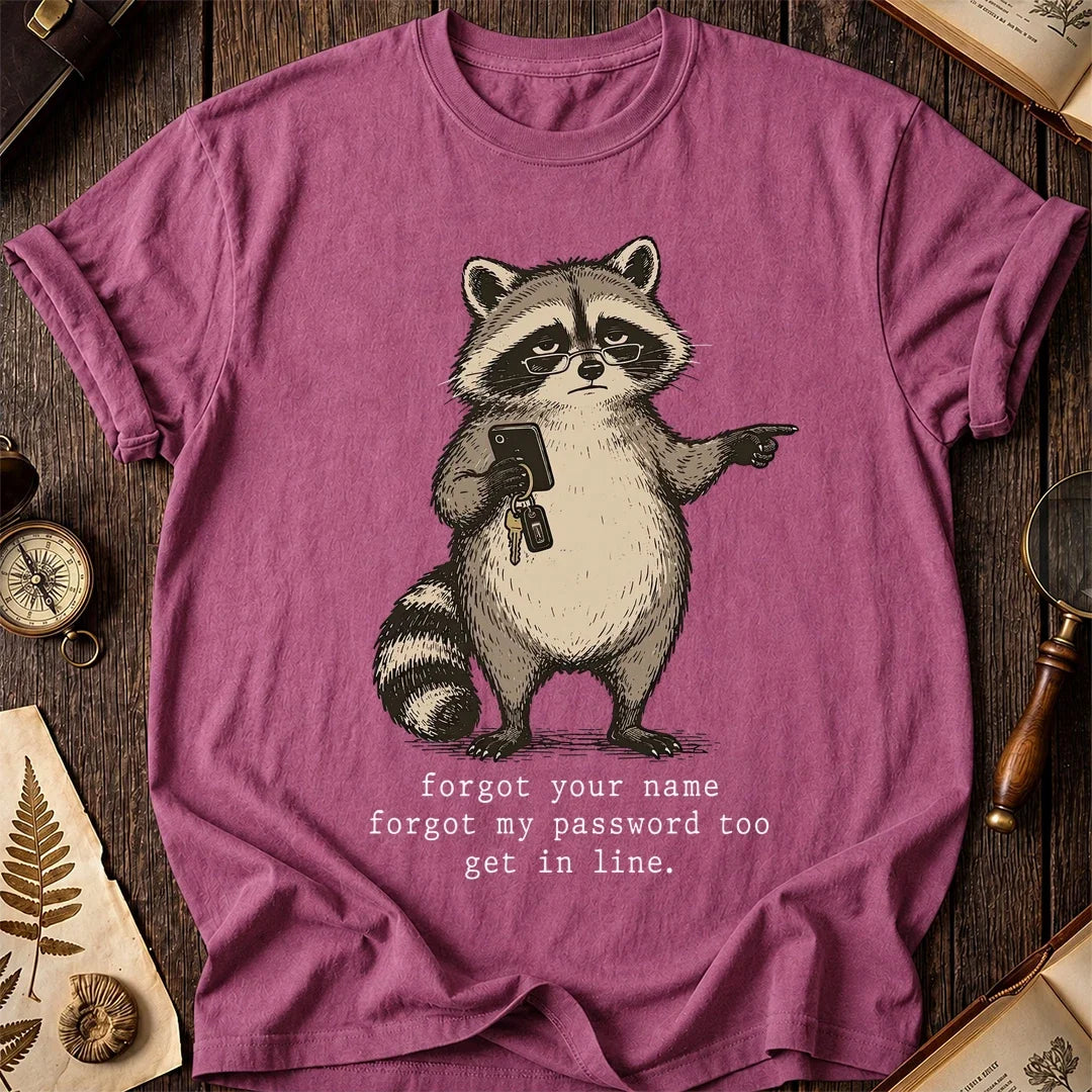 Name Forgot Raccoon T-Shirt product image 3
