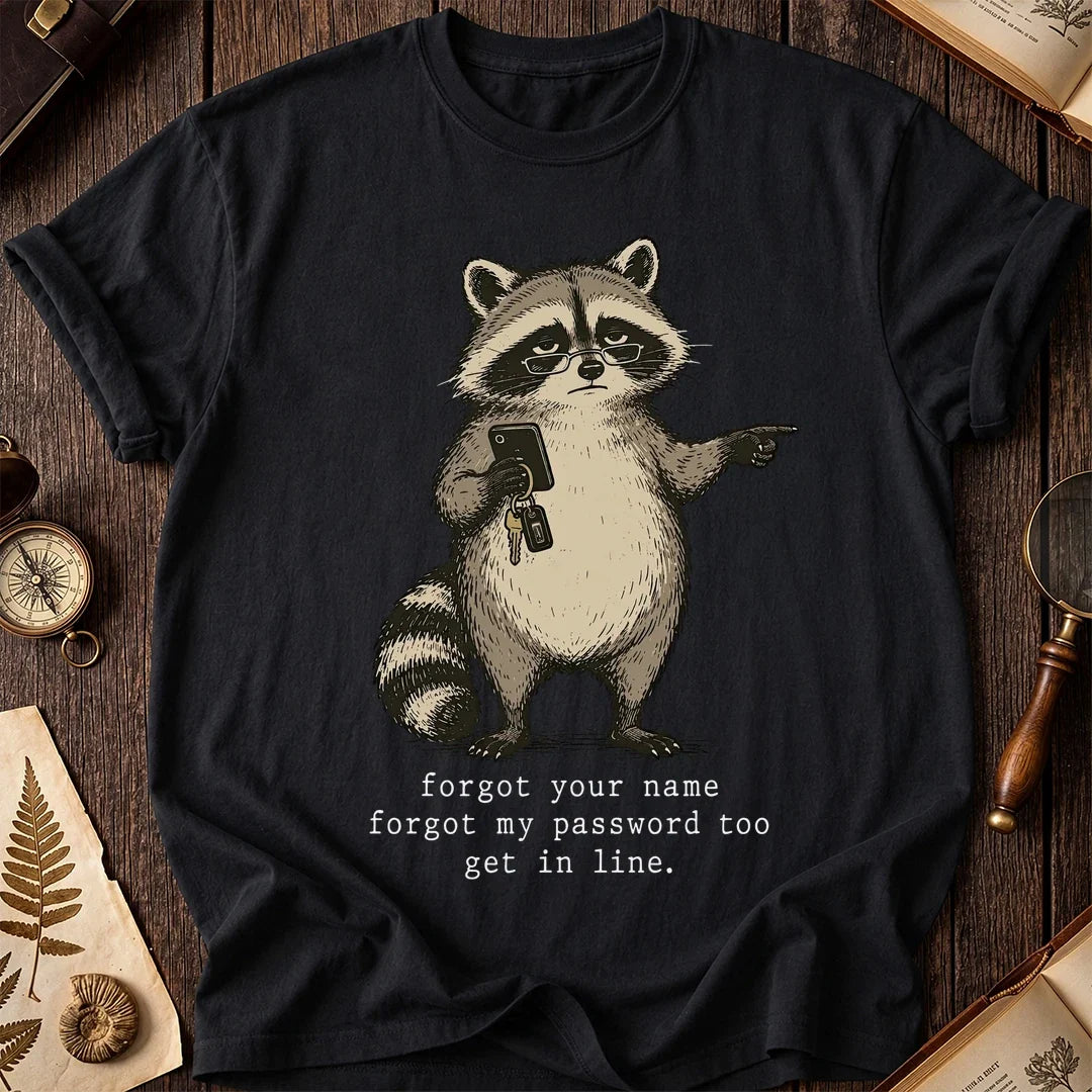 Name Forgot Raccoon T-Shirt product image 2