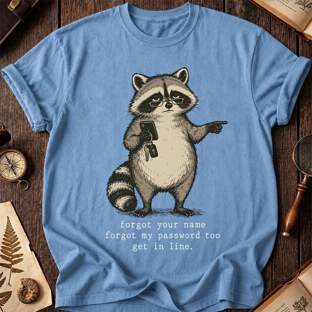 Name Forgot Raccoon T-Shirt product image 4