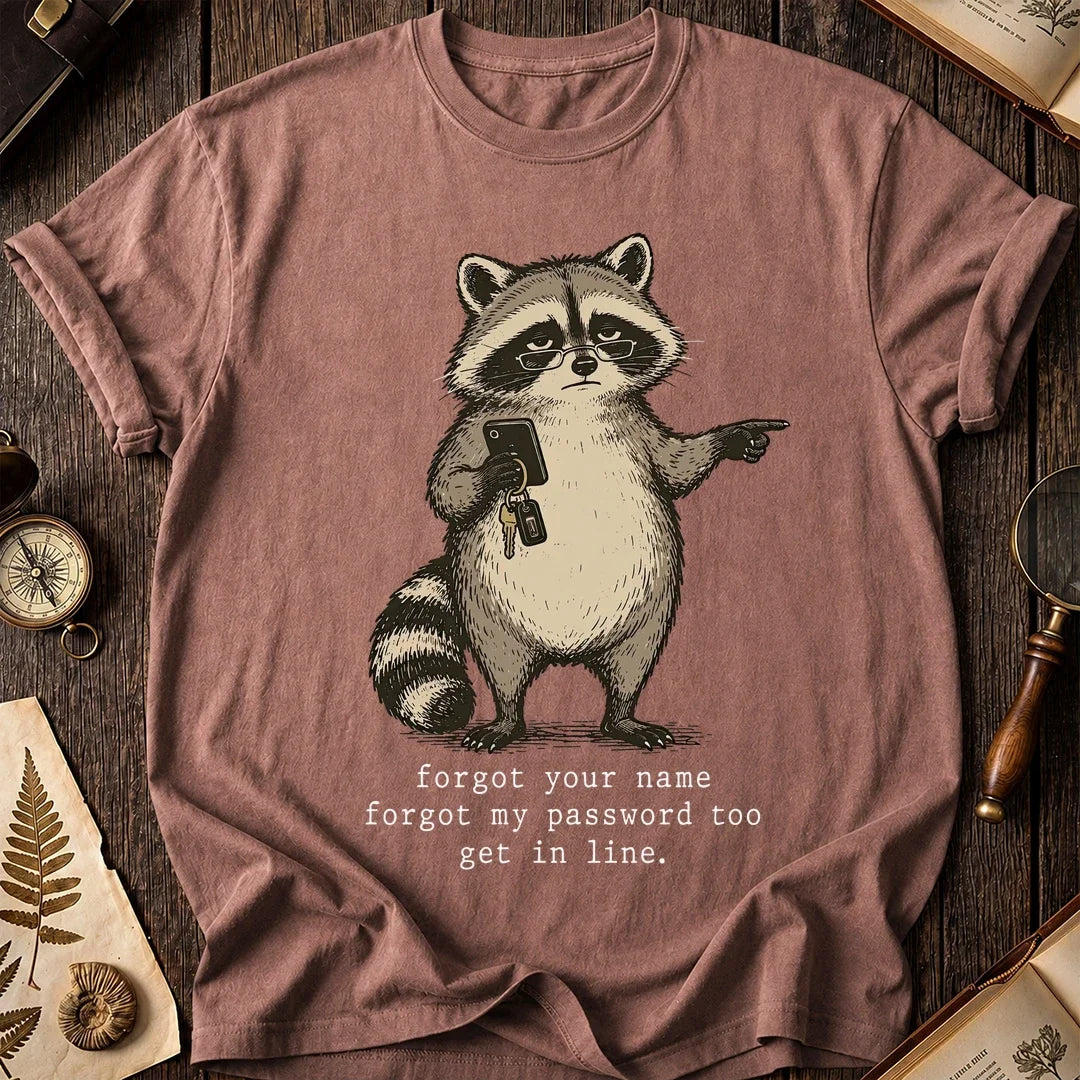 Name Forgot Raccoon T-Shirt product image 8